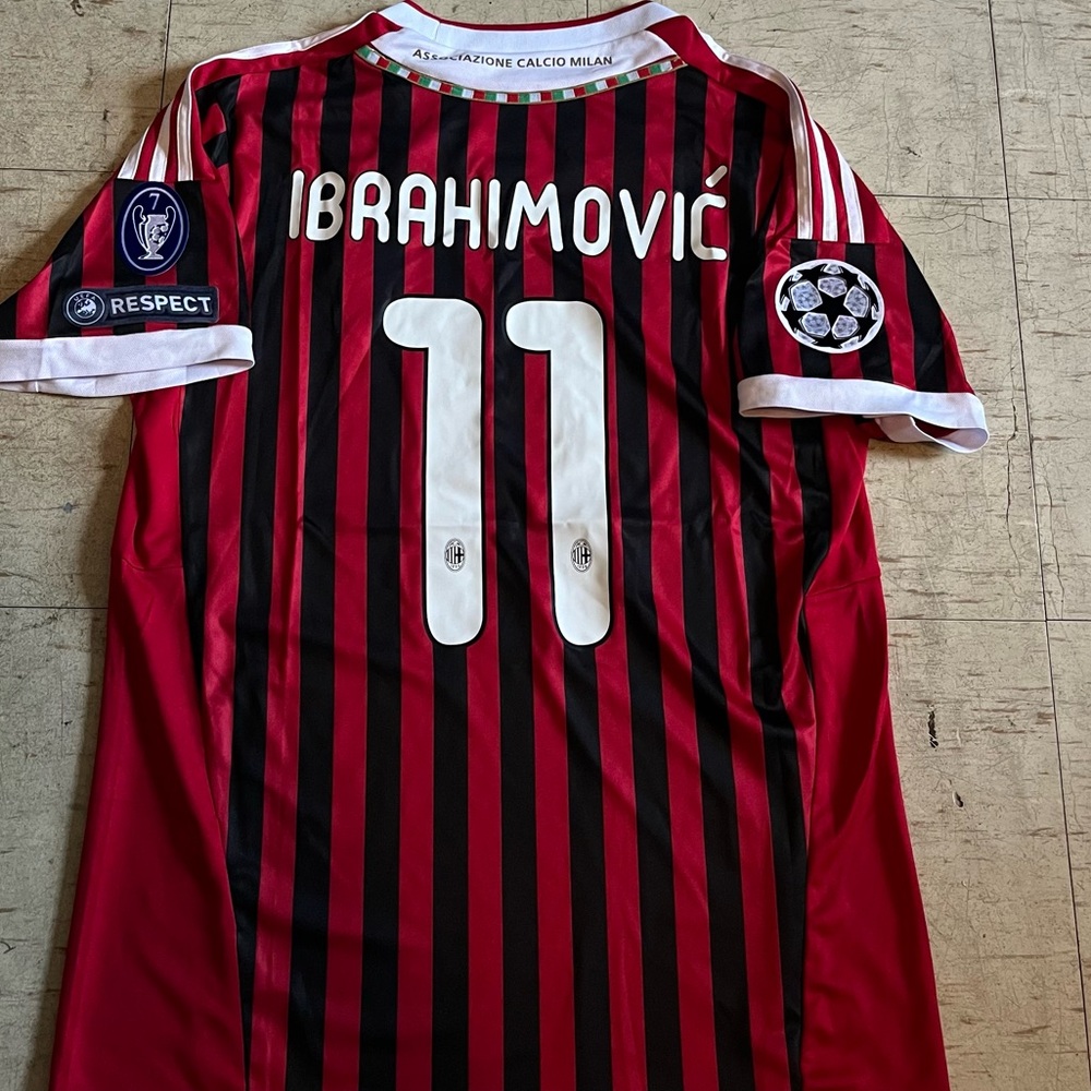 IBRAHIMOVIC 11 AC Milan 11/12 home jersey